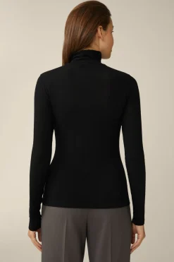 Tencel-Wollstretch-Rollkragen-Shirt In*Windsor Online