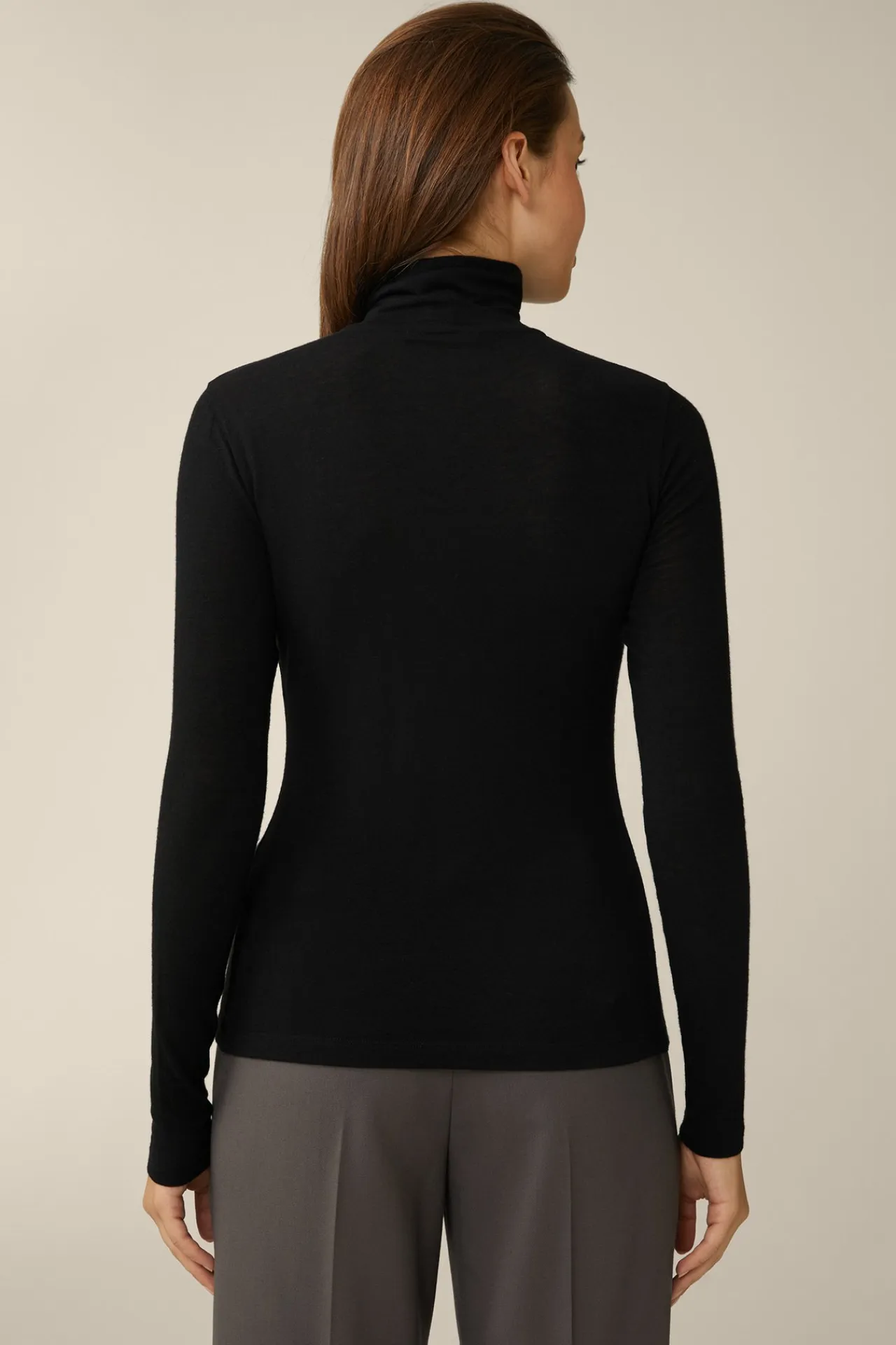 Tencel-Wollstretch-Rollkragen-Shirt In*Windsor Online