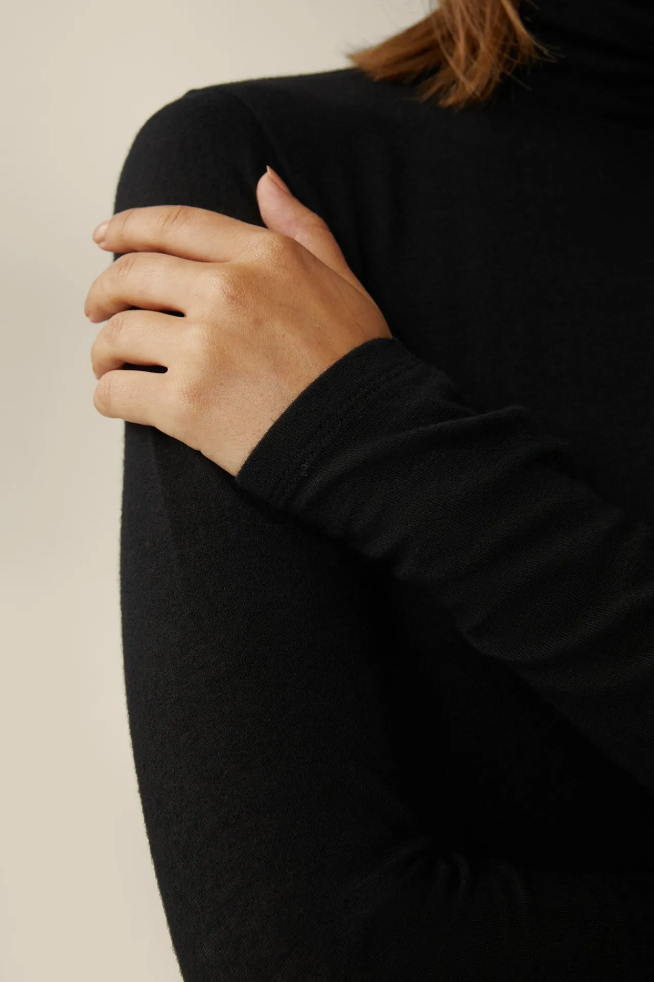 Tencel-Wollstretch-Rollkragen-Shirt In*Windsor Online