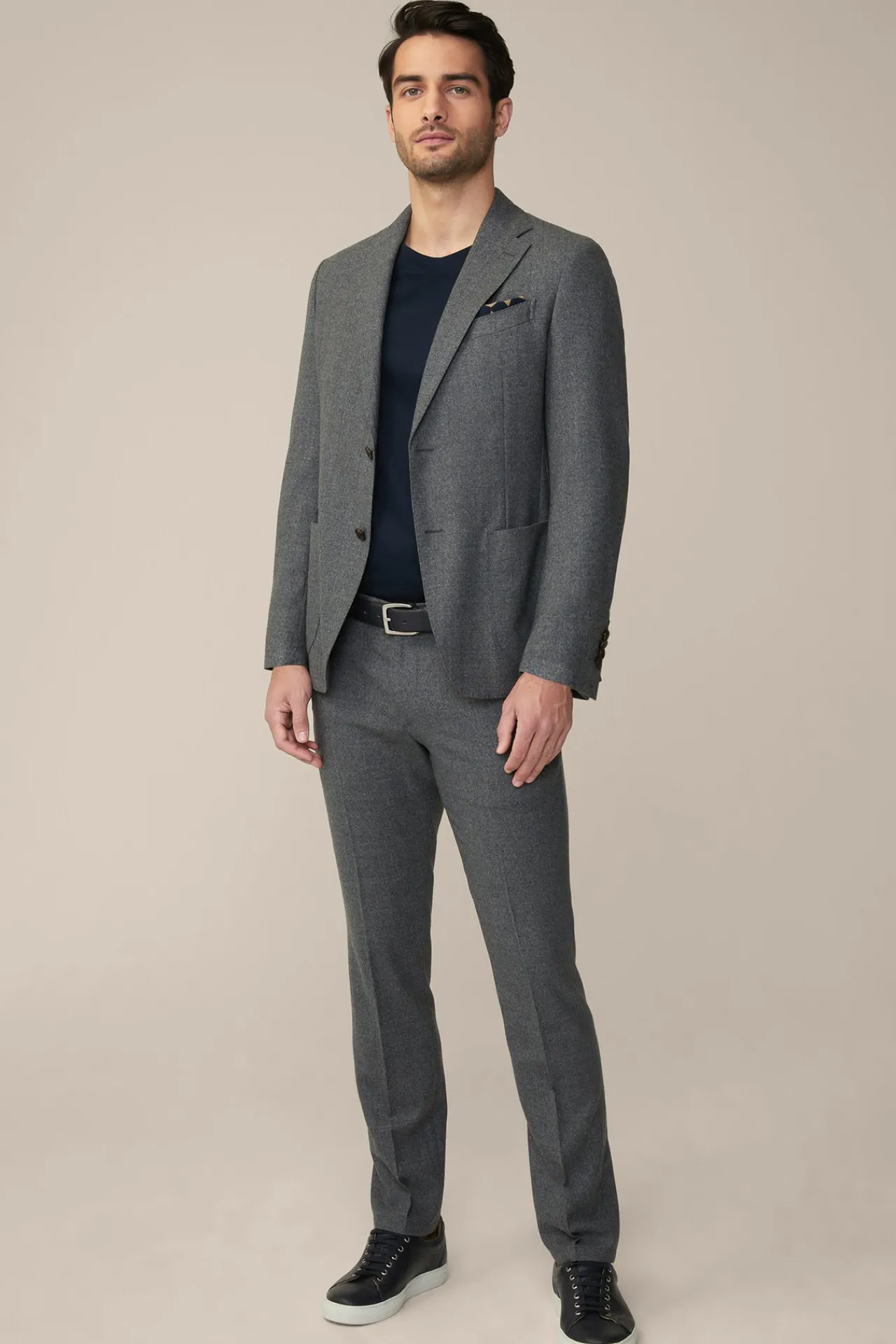Travel Jersey-Flanell Baukasten-Sakko In*Windsor Discount