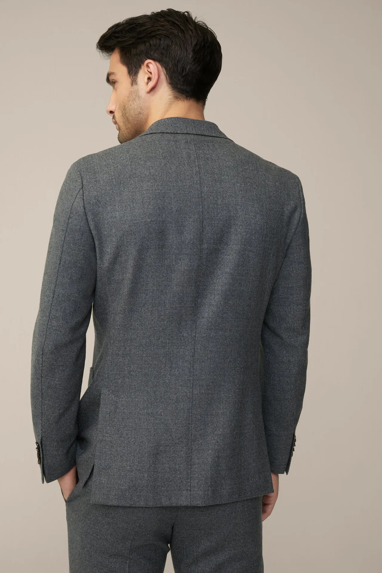 Travel Jersey-Flanell Baukasten-Sakko In*Windsor Discount