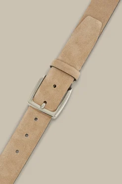 Veloursleder-Gürtel In*Windsor Clearance