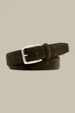 Veloursleder-Gürtel In*Windsor Clearance