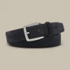 Veloursleder-Gürtel In Marine*Windsor Sale