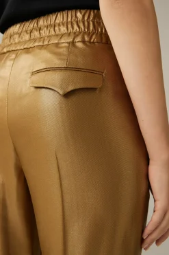 Viskosemix-Bundfalten-Hose Mit Lurex In*Windsor Outlet
