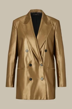 Viskosemix-Doppelreiher-Longblazer Mit Lurex In*Windsor Best