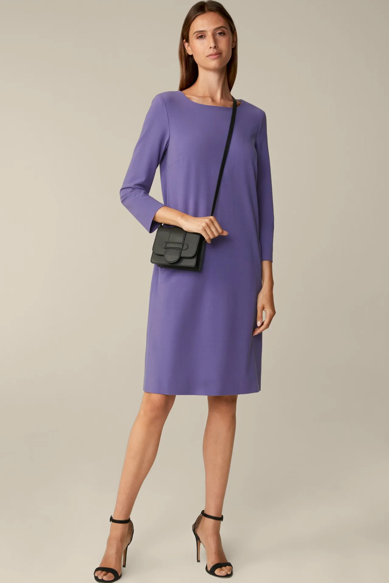 Wollcrepe-Kleid In*Windsor Online