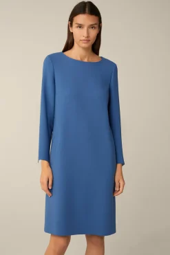 Wollcrepe-Kleid In*Windsor Sale