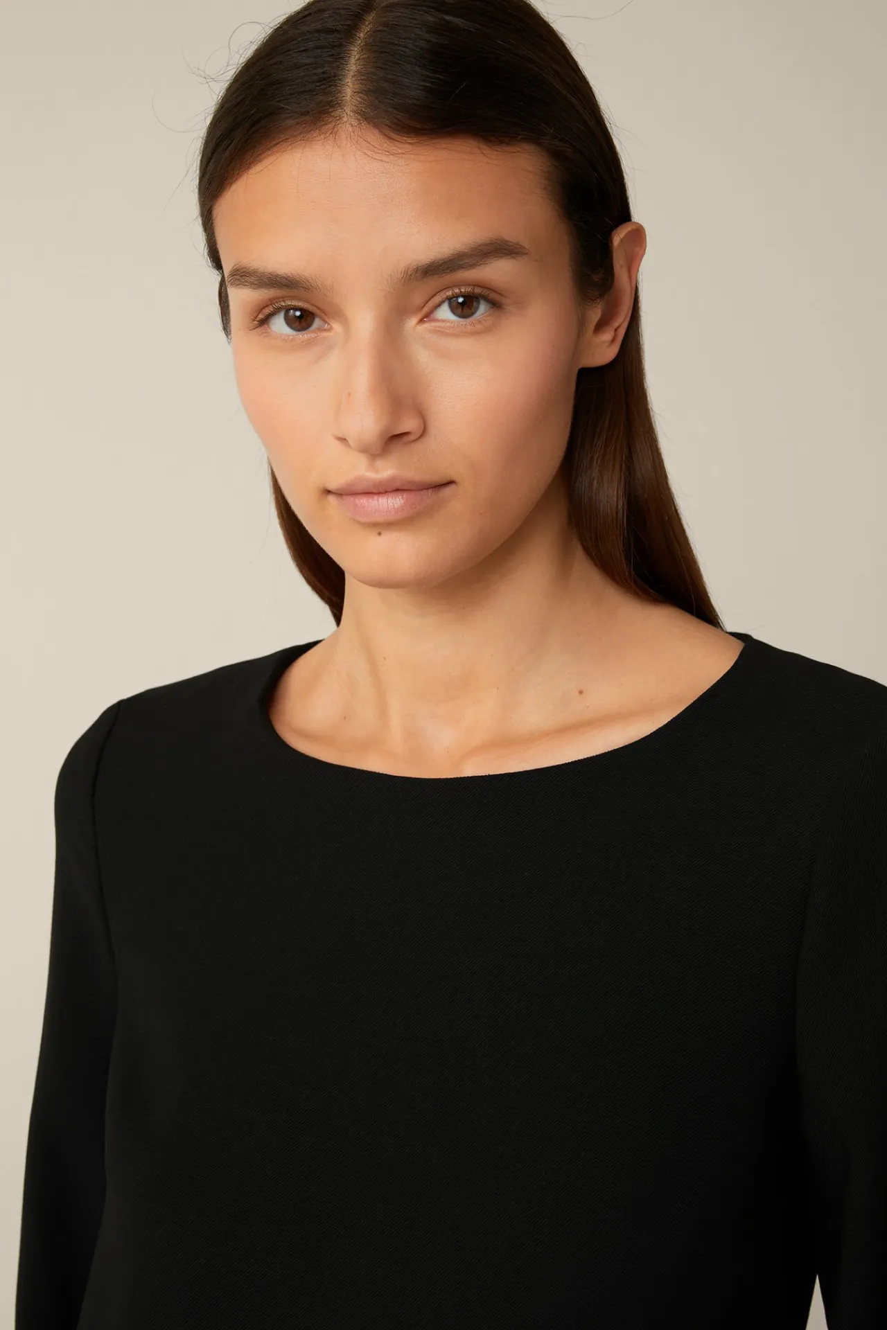 Wollcrepe-Kleid In*Windsor Online