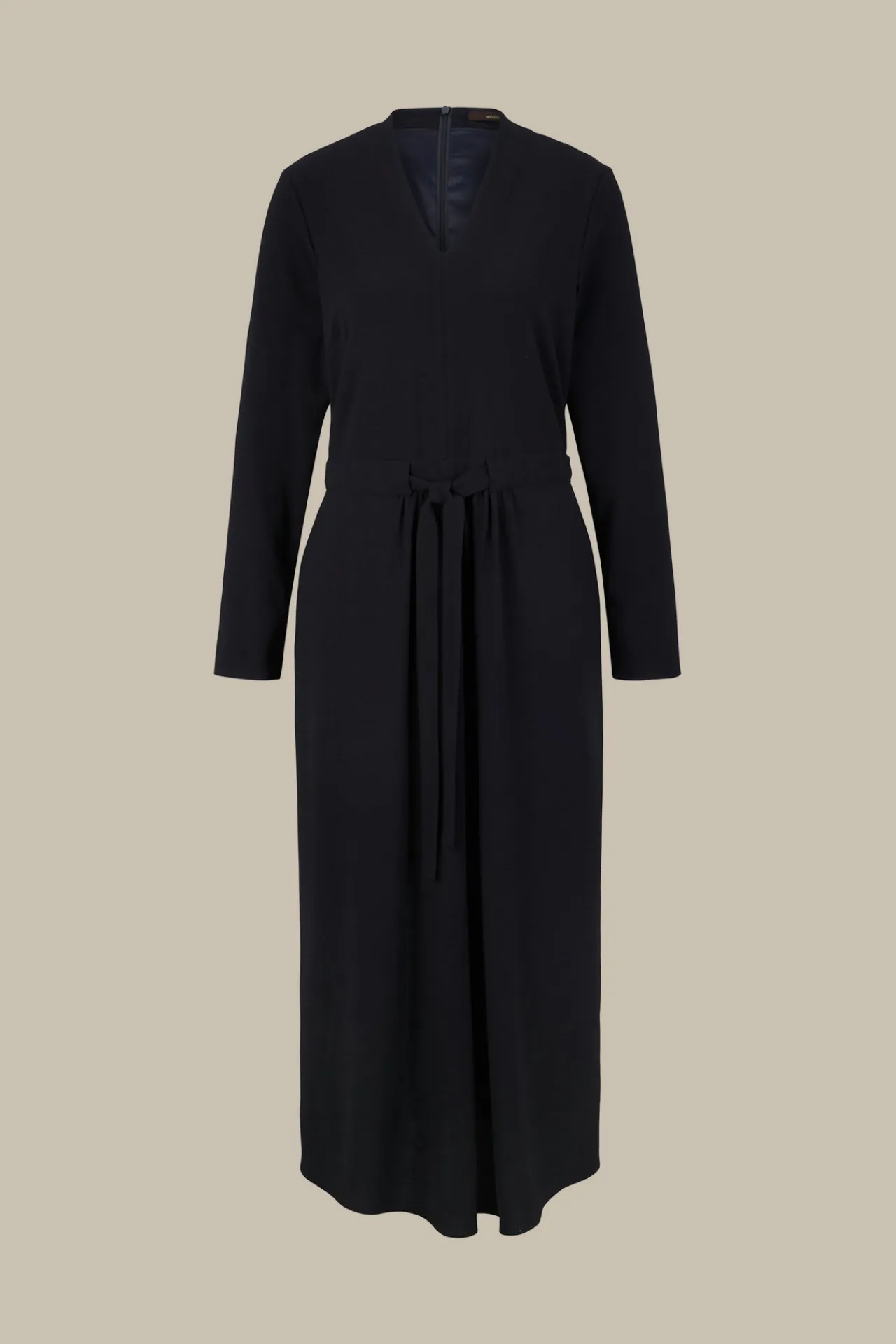 Wollcrepe-Kleid In Midi-Lange In*Windsor Best