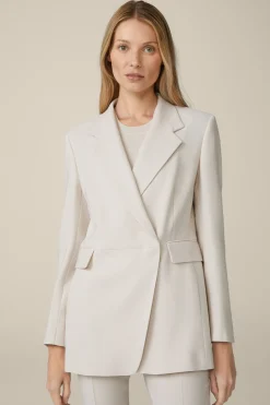 Wollcrepe-Longblazer In*Windsor Hot