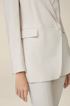 Wollcrepe-Longblazer In*Windsor Hot