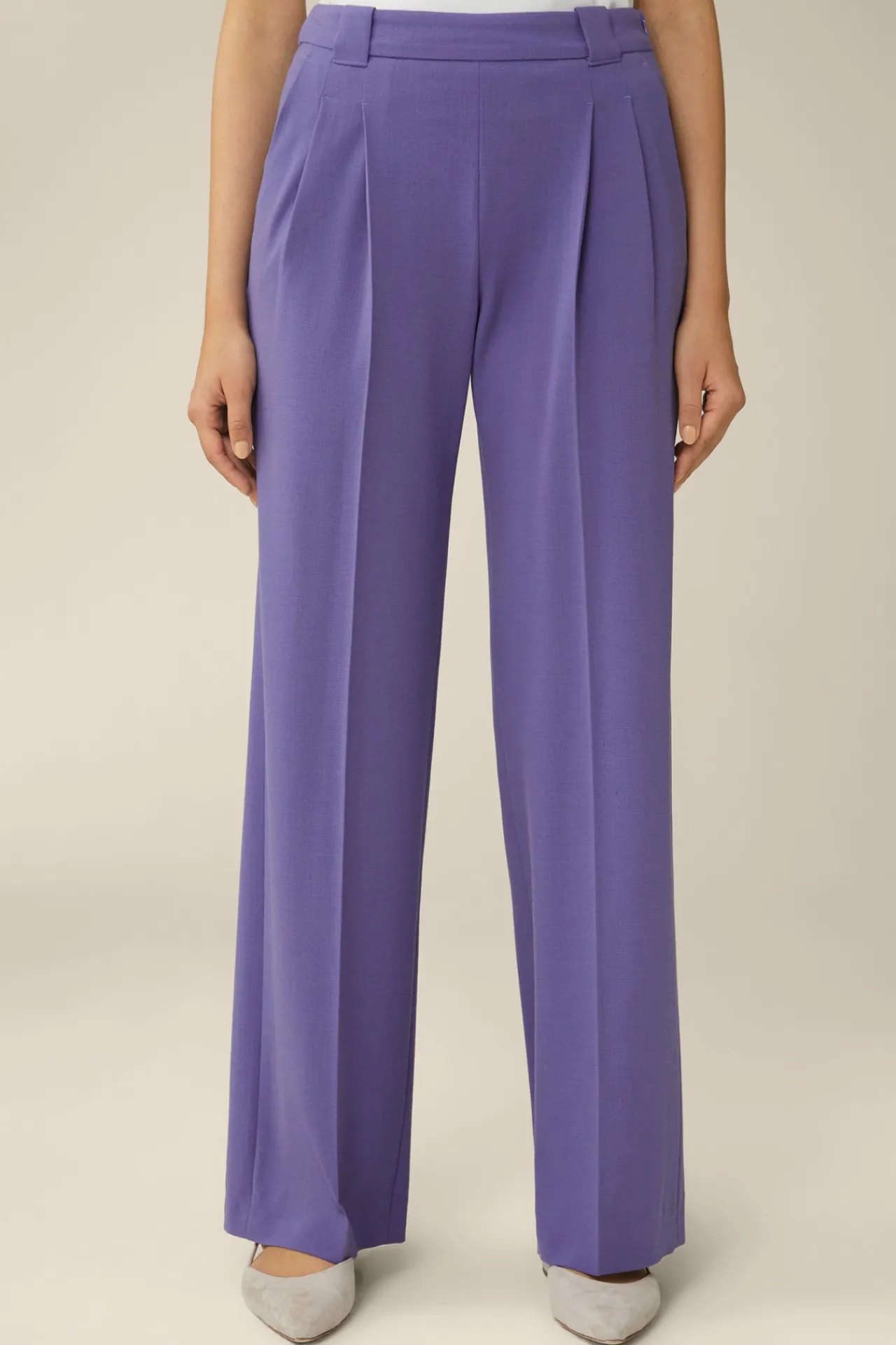 Wollcrepe-Marlene-Hose In*Windsor Sale