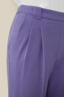 Wollcrepe-Marlene-Hose In*Windsor Sale