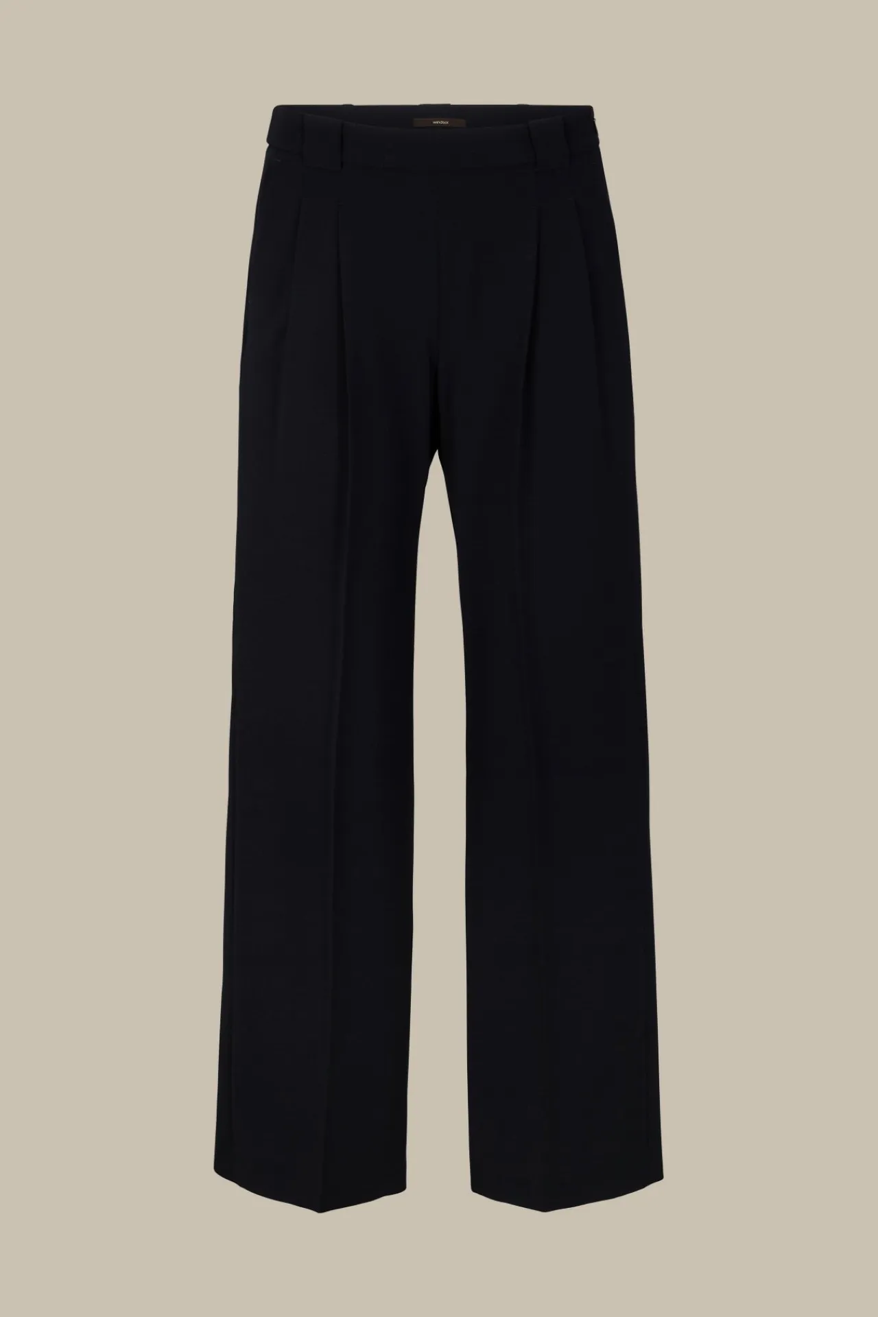 Wollcrepe-Marlene-Hose In*Windsor Discount