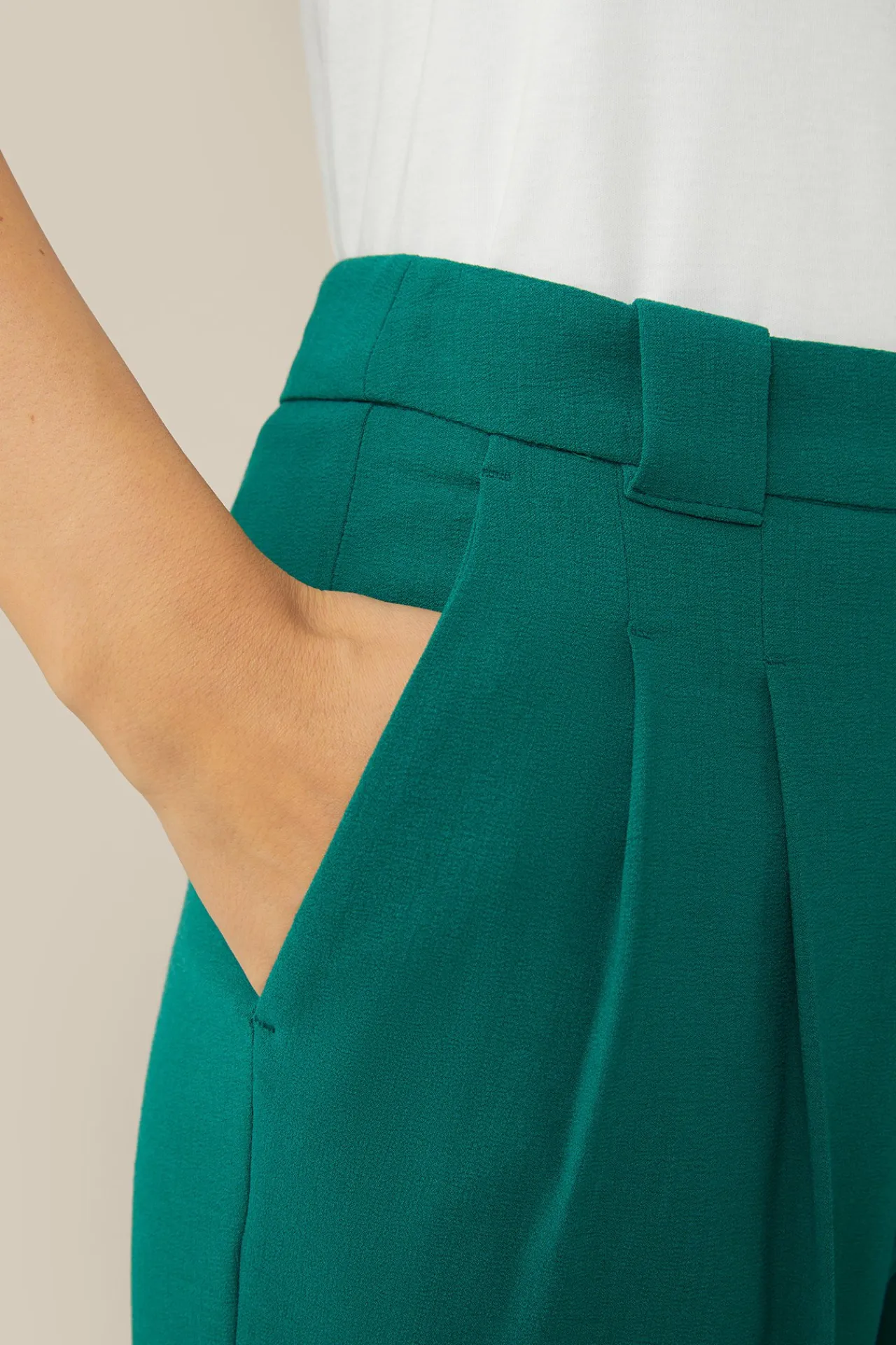 Wollcrepe-Marlene-Hose In*Windsor Fashion