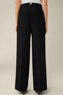 Wollcrepe-Palazzo-Hose In*Windsor Online