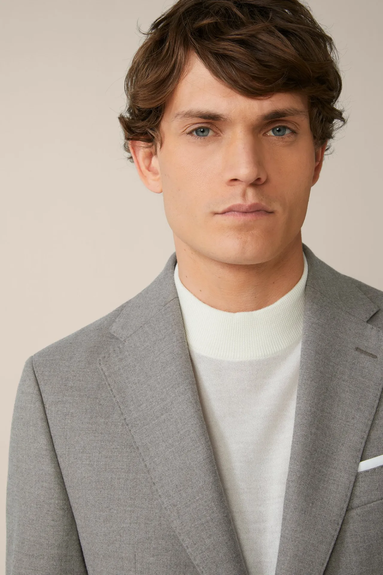 Woll-Flanell-Baukasten-Sakko Sono Mit Stretch In*Windsor New