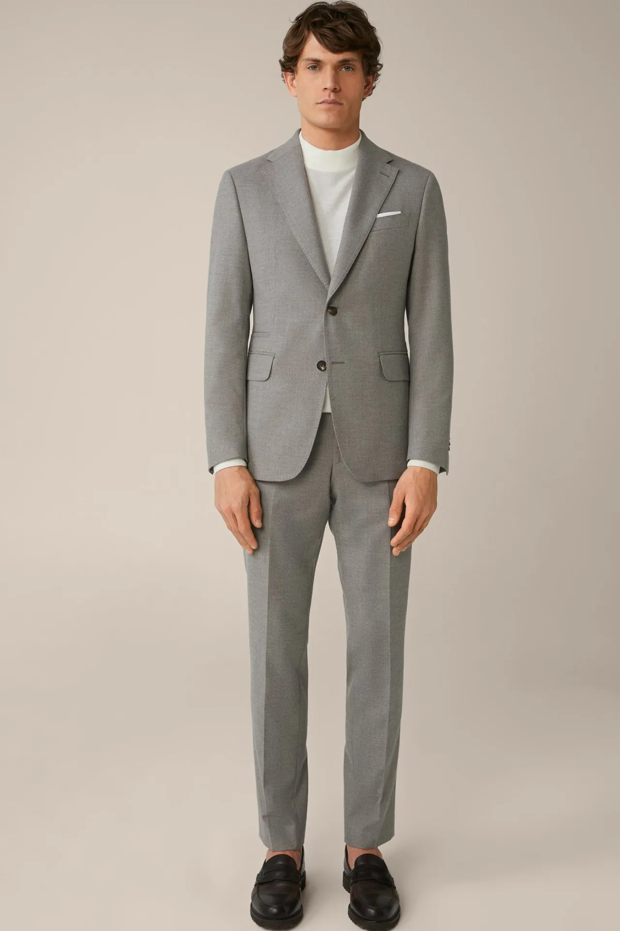 Woll-Flanell-Baukasten-Sakko Sono Mit Stretch In*Windsor New