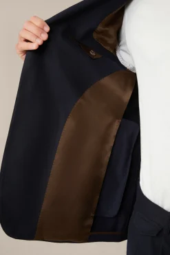 Woll-Flanell-Baukasten-Sakko Sono Mit Stretch In*Windsor Hot