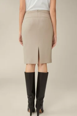 Wolljersey-Bleistift-Rock In*Windsor Sale