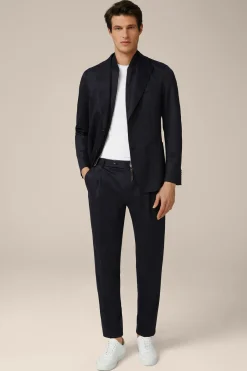 Wolljersey-Bundfaltenhose Floro In*Windsor Clearance
