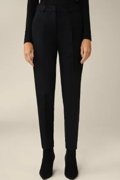Wolljersey-Bundfalten-Hose In*Windsor Outlet