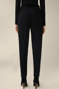 Wolljersey-Bundfalten-Hose In*Windsor Outlet