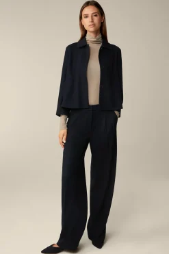 Wolljersey-Kurz-Blazer In*Windsor Best