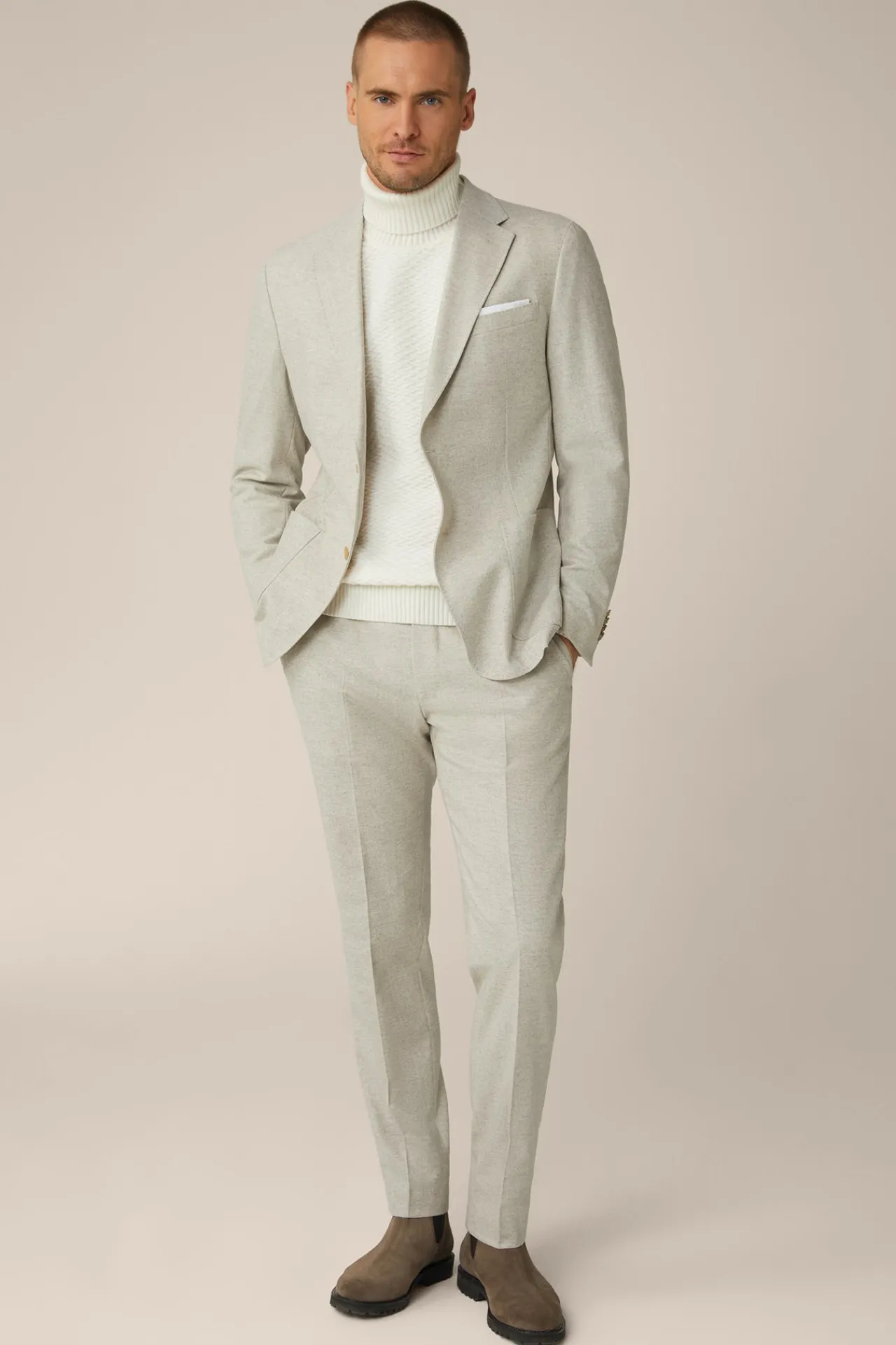 Wollmix-Baukasten-Sakko Giro Mit Cashmere In*Windsor Sale