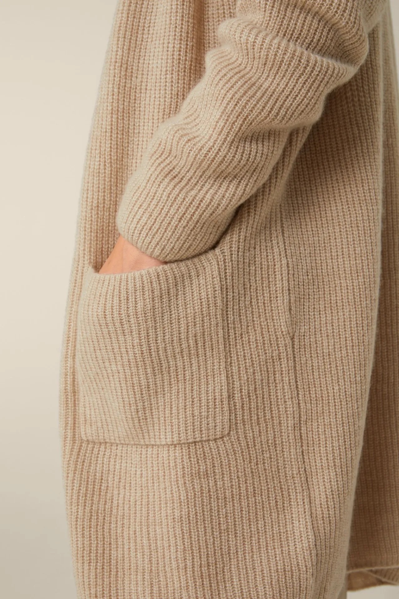 Wollmix-Cardigan Mit Seide Und Cashmere In*Windsor Fashion