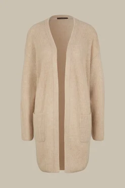 Wollmix-Cardigan Mit Seide Und Cashmere In*Windsor Fashion