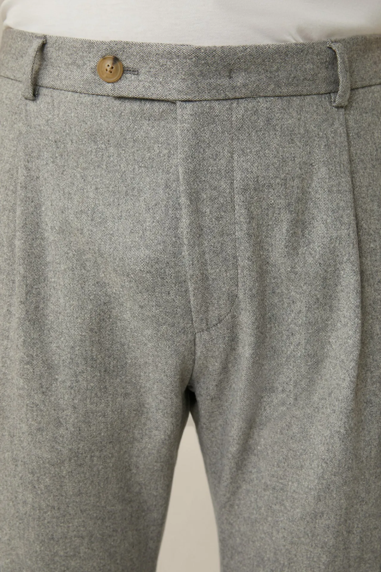 Wollmix-Cargo-Hose Famo Mit Cashmere Und Bundfalte In*Windsor Clearance