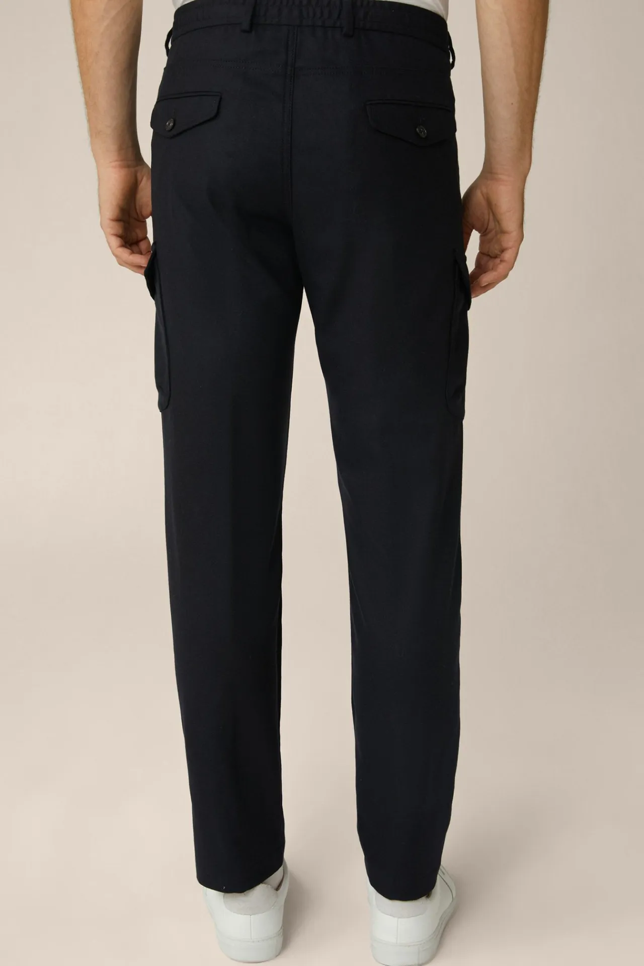 Wollmix-Cargo-Hose Famo Mit Cashmere Und Bundfalte In*Windsor Outlet