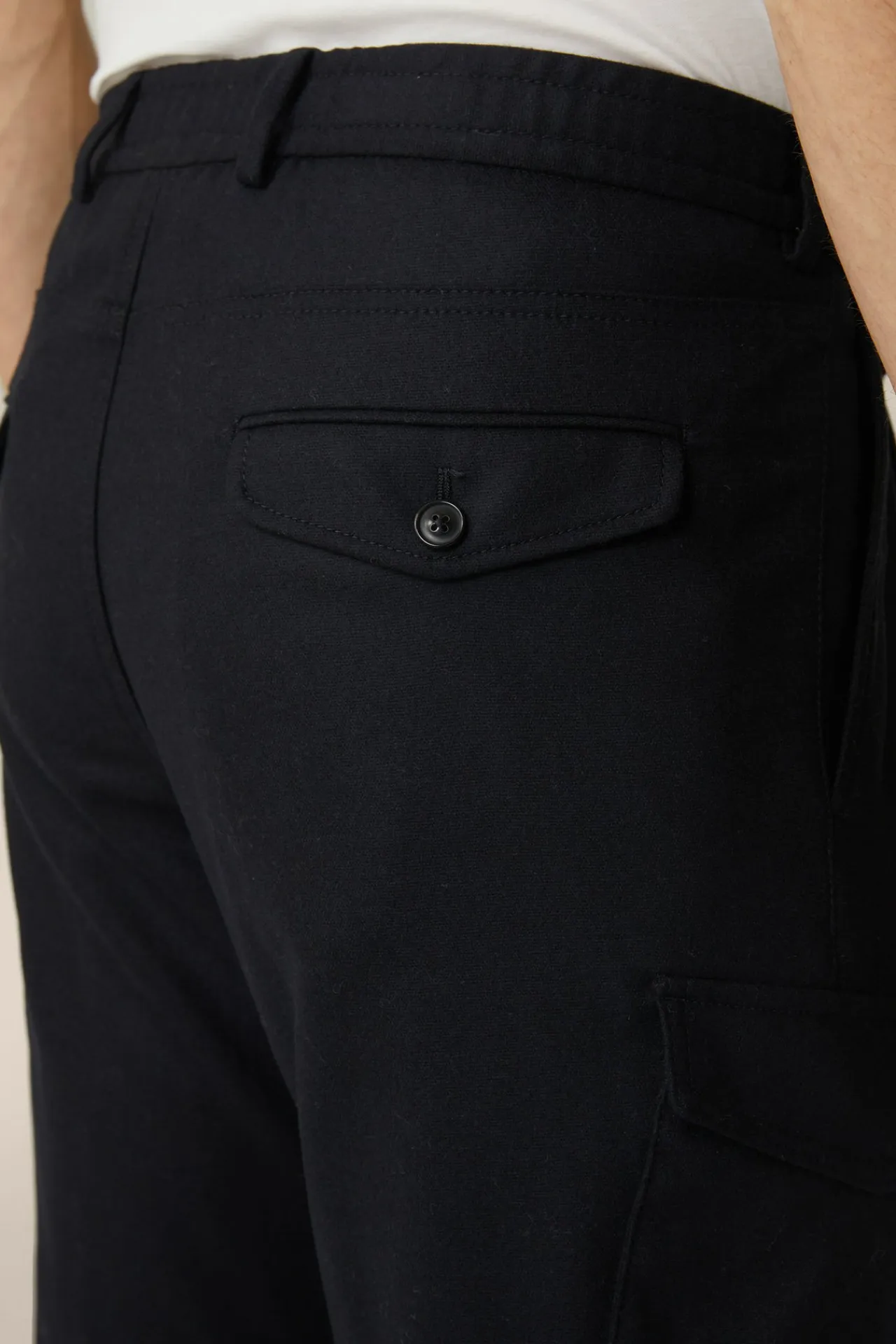 Wollmix-Cargo-Hose Famo Mit Cashmere Und Bundfalte In*Windsor Outlet