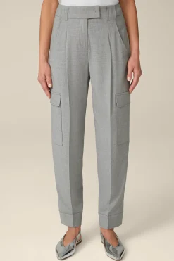Wollmix-Cargo-Hose In Hell Melange*Windsor Online
