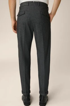 Wollmix-Cashmere-Hose Serpo Mit Bundfalte In*Windsor New