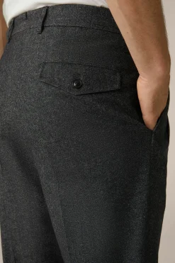Wollmix-Cashmere-Hose Serpo Mit Bundfalte In*Windsor New