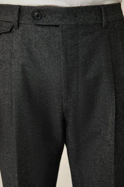 Wollmix-Cashmere-Hose Serpo Mit Bundfalte In*Windsor New