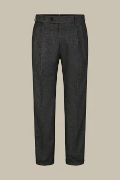 Wollmix-Cashmere-Hose Serpo Mit Bundfalte In*Windsor New