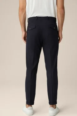 Wollmix-Hose Sapo Mit Bundfalte Und Umschlag In*Windsor Fashion