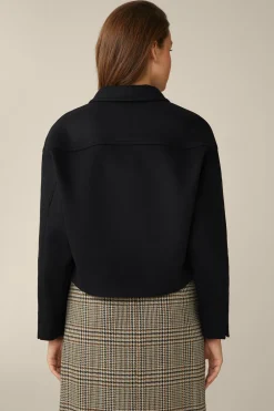 Wollmix-Kurz-Jacke In*Windsor New