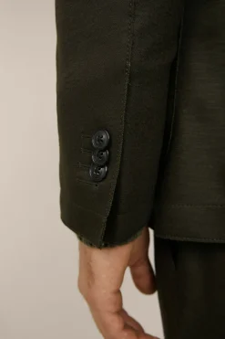 Wollmix-Sakko Gilo Mit Kapuzen-Inlay In Oliv*Windsor Best