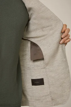 Wollmix-Sakko Giro In Gemustert*Windsor Sale
