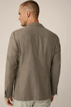 Wollmix-Sakko Giro Mit Cashmere In Fischgrat*Windsor Best