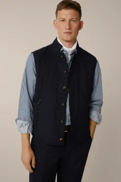 Wollmix-Weste Emiliano Mit Stehkragen In*Windsor Discount