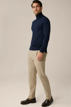 Woll-Rollkragen-Pullover Nando Mit Seide Und Cashmere In*Windsor New