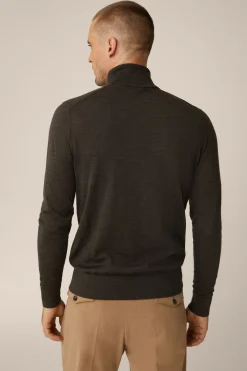 Woll-Rollkragen-Pullover Nando Mit Seide Und Cashmere In*Windsor Online