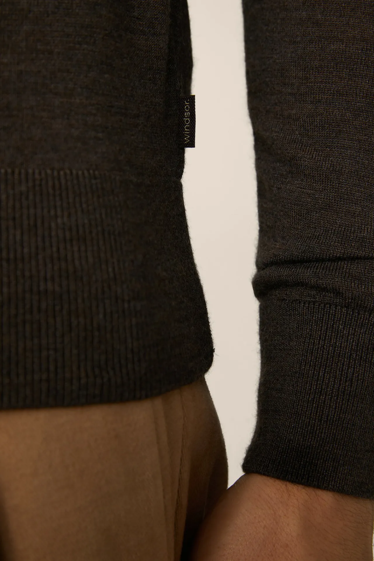 Woll-Rollkragen-Pullover Nando Mit Seide Und Cashmere In*Windsor Online