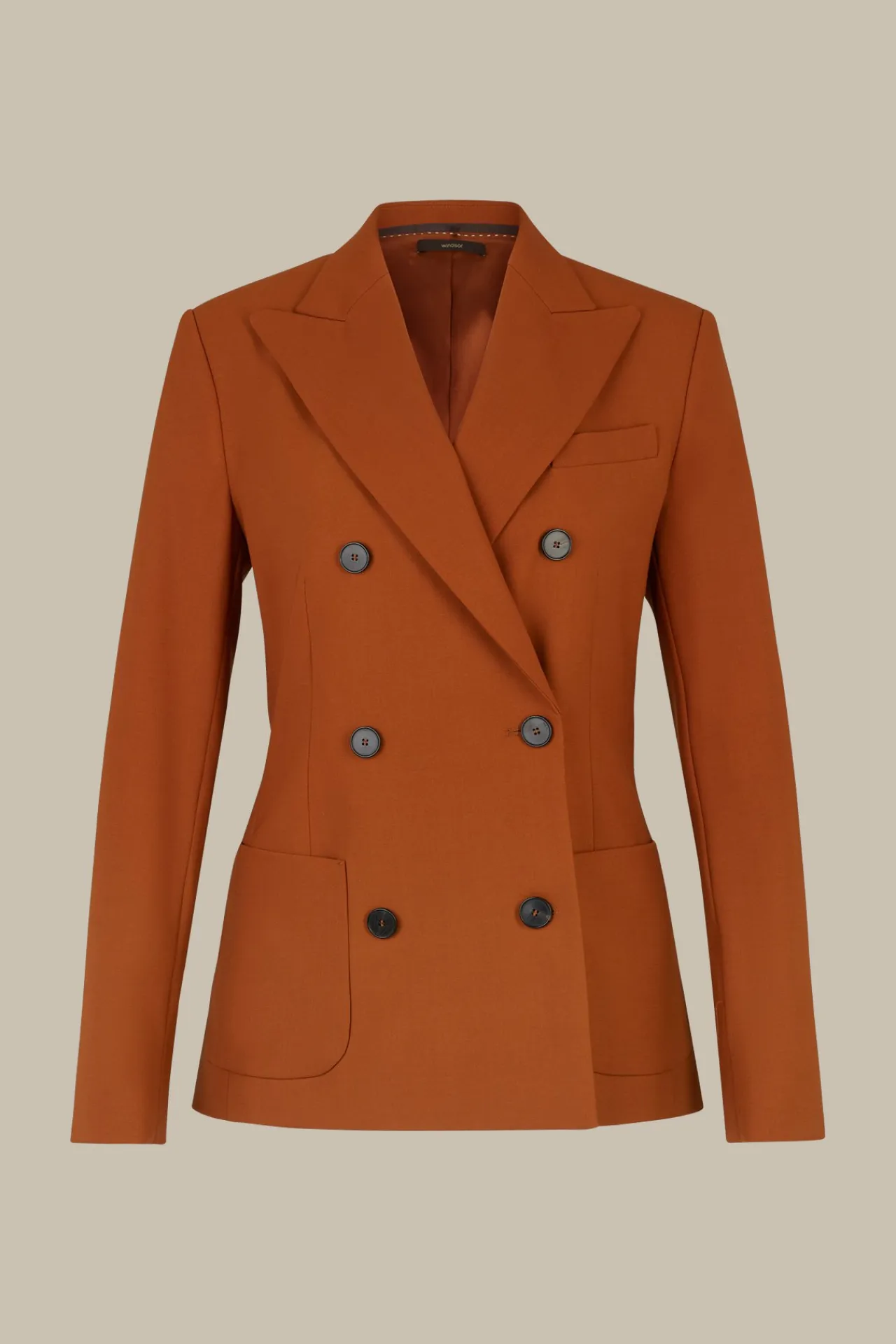 Wollstretch-Doppelreiher-Blazer In*Windsor Fashion